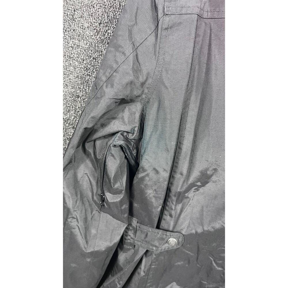 Canada Fifty Five CMB Lined Waterproof Jacket Coat Women's XL (48) Black Hooded - Picture 8 of 11